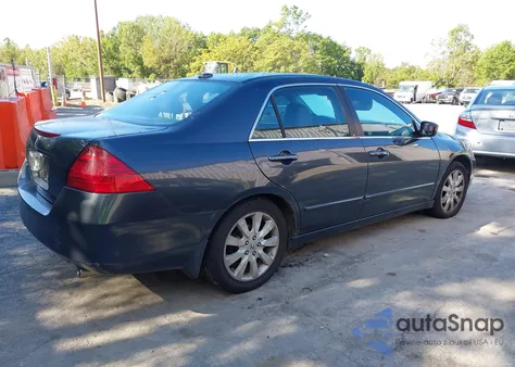 2007 Honda Accord 3.0 Ex из США, поврежденный, VIN 1HGCM66827A088704